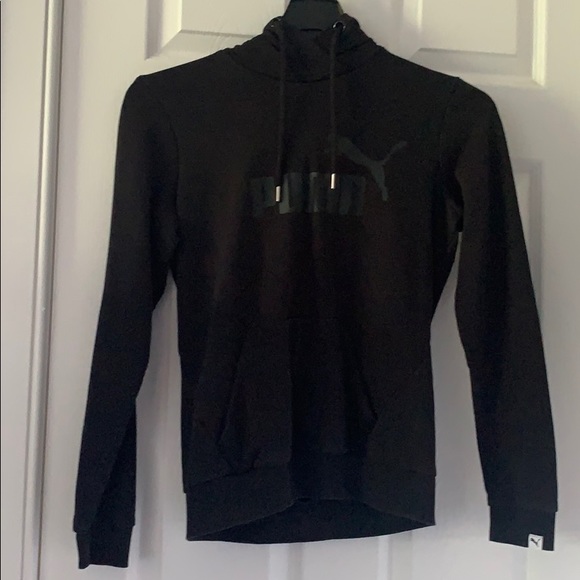 black puma hoodie - Picture 1 of 4